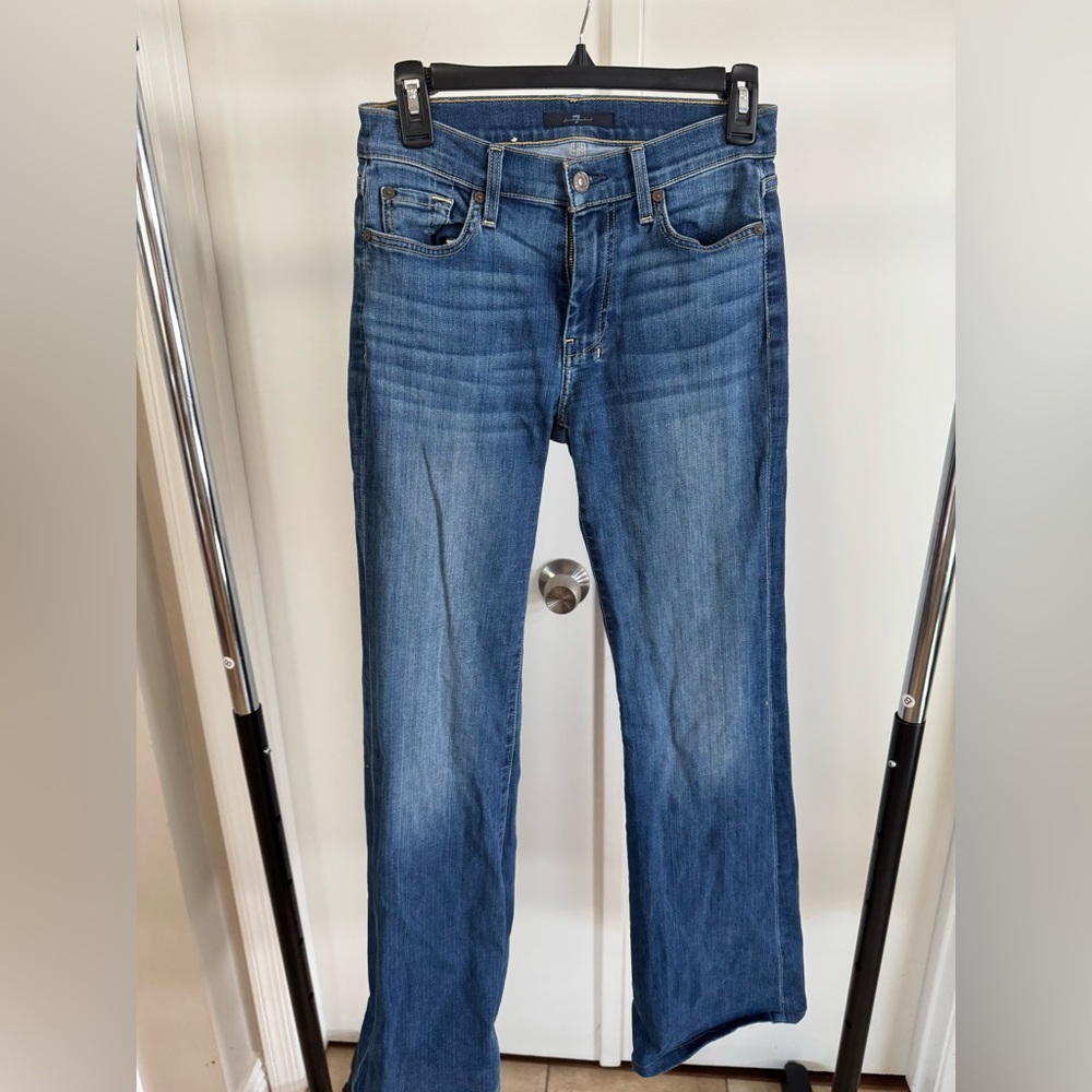 7 For All Mankind Indigo Denim Pants